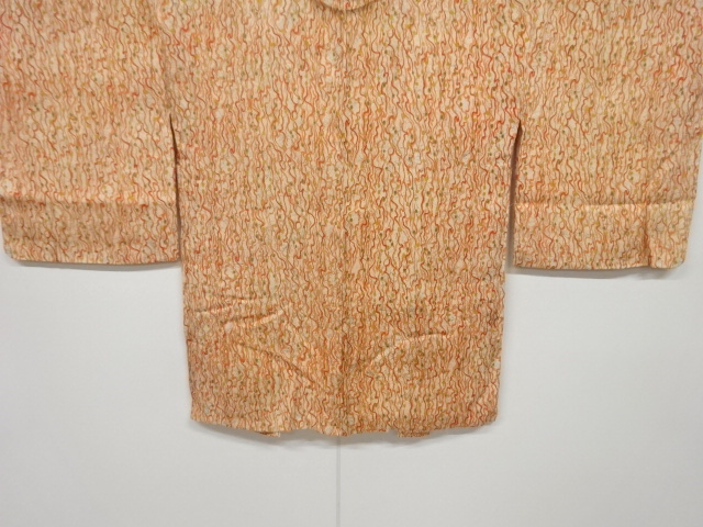 アンティーク　紋錦紗　抽象模様羽織